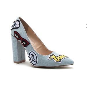 Denim is the new black pumps